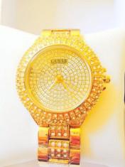 Ceas Guess Dama Pietre Swarovski Ieftin /Poze Reale / Ceasuri dama de firma ieftine foto