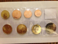 Set 8 monede euro SPANIA 2017, UNC _Felipe II-lea foto