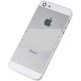 Capac spate+mijloc+suport sim iPhone 5 white original