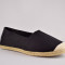 Espadrile barbatesti negre Full Black Vintage