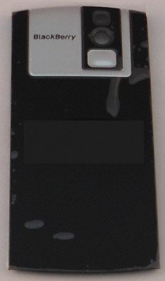 Capac spate Blackberry 8100 Pearl original Black foto