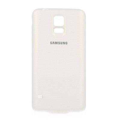 Capac baterie Samsung Galaxy S5/G900 white original foto