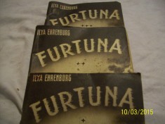 furtuna-romanul popular-i. ehrenburg-1949-3 vol foto