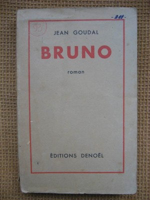 Jean Goudal - Bruno (in limba franceza) foto