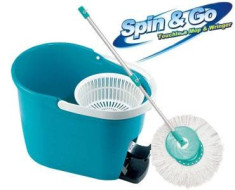Spin and Go Whirly Mop Rotativ cu Galeata foto