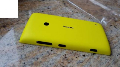 Capac baterie Nokia Lumia 520/Lumia 525 galben original foto