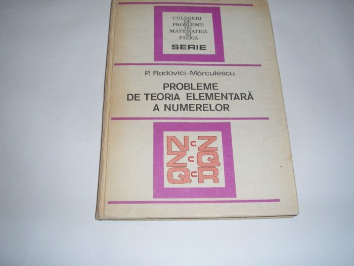 PROBLEME DE TEORIA ELEMENTARA A NUMERELOR, P. RADOVICI,2,23,RF7/3,RF11/2
