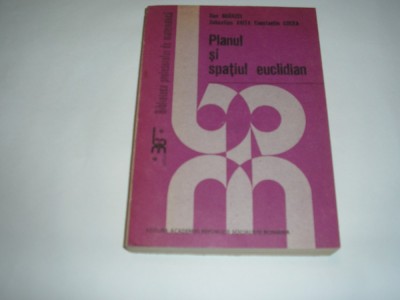 Planul si spatiul euclidian Dan Branzei,RF7/3,RM2 foto