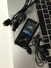 Sony Walkman Media Player Mp3 NWZ-E454 USB 8 GB FM Radio cablu date original foto