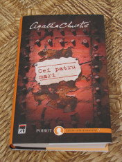 AGATHA CHRISTIE - CEI PATRU MARI( EDITIA COLECTIONARULUI,AN APARITIE 2014) foto