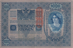 AUSTRIA 1.000 kronen 1902 VF+++!!! foto