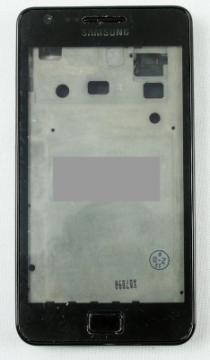 Capac spate+Rama Samsung I9100 Galaxy S II Black High Copy foto