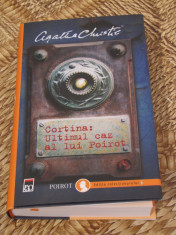 AGATHA CHRISTIE -CORTINA, ULTIMUL CAZ AL LUI POIROT(EDITIA COLECTIONARULUI, AN A foto