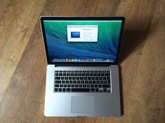 SUPER PRET !! MacBook PRO RETINA Display 15&amp;#039;&amp;#039; - Quad Core i7+Turbo Boost !!! 8GB RAM !!! VIDEO 1GB !! SSD 256GB !! Cel mai mic pret !!! FABR 2013 !! foto