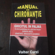 MANUAL DE CHIROMANTIE - Valter Curzi - 2002, 166 p.