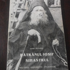BATRANUL IOSIF SIHASTRUL - Iosif Monahul - Manastirea Izvorul Muresului, 1998