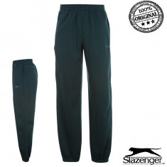 Pantaloni Trening Slazenger Closed Hem Track Pants Mens , Originali , Noi , Culoare Deep Teal - Import Anglia - Marimi S , M , L - 65% PY , 35% Bumbac foto