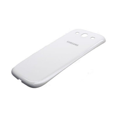 Capac baterie Samsung I9300 Galaxy S III White original foto