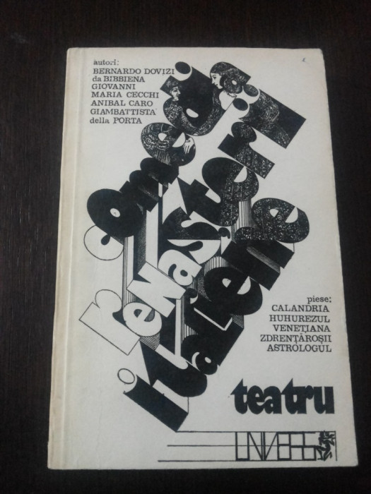 COMEDIA RENASTERII ITALIENE -- Eta Boeriu -- 1979, 346 p., Tiraj: 7.130 exemplare