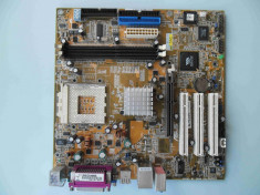 Placa de baza Asus A7V266-MX DDR1 AGP Video onboard socket 462 socket A foto