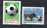 POLONIA 1982, Campionatul Mondial de Fotbal, Spania, serie neuzată, MNH