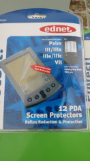 Folie protectie display touch universala ednet set 12 buc Palm III Palm IIIx Palm IIIe Palm IIIc Palm VII MAS201 foto