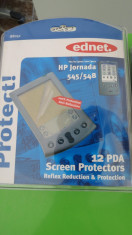 Folie protectie display touch universala ednet set 12 buc HP Jornada 545 548 MAS200 foto