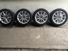 Jante 17&amp;quot; originale BMW E60 anvelope vara Bridgestone 245/45/R17 foto