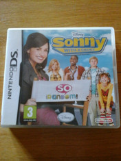 JOC NINTENDO DS DISNEY SONNY WITH A CHANCE ORIGINAL / STOC REAL / by DARK WADDER foto