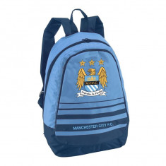 Ghiozdan, Rucsac Manchester City Team Football - Dimensiuni W29cm X H38cm X D12cm foto