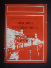 SERBAN POLVEREJAN, NICOLAE CORDOS - MISCAREA MEMORANDISTA IN DOCUMENTE foto