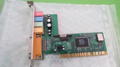 Placa de sunet PCI 5+1 cmi8738 cs954 foto