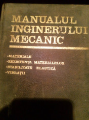 Manualul inginerului mecanic foto