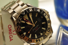 Omega Seamaster GMT Automatic Black 50 Years Edition foto