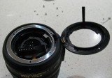 Montura inlocuitoare pentru obiectiv Nikon 18- 55, 18- 105