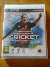 JOC PS3 INTERNATIONAL CRICKET 2010 SIGILAT ORIGINAL / STOC REAL in Bucuresti / by DARK WADDER foto