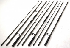 SET 3 LANSETE SUPER CARP 3,0m, 3,75LBS, DIN 3 TRONSOANE-CARBON 70% foto