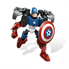 Joc tip LEGO FIGURINE SUPER HEROES. Colectia 2 Patters. BATMAN, IRONMAN, GRREN LANTERN, HULK, AMERICAN CAPTAIN, THE JOCKER. SUPER EROI. Produs SIGILAT foto