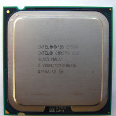 Procesor Intel Core 2 Duo E4500 2.2GHZ / 2MB / 800 - LGA775 - Functionare Impecabila! foto