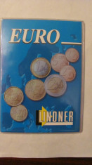 CY - Coperta LINDNER pentru monede EURO foto