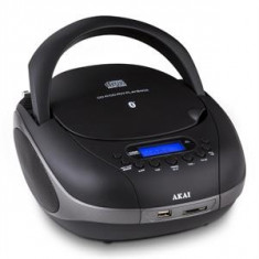 AKAI APRC55 CD player CD Bluetooth FM SD USB de radio AUX negru foto