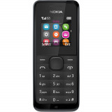 Nokia 105 dual sim, Neblocat, Negru