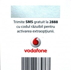 Incarc optiunea de 5 euro pe cartela ta vodafone,valabila 3 LUNI foto