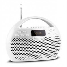 Trevi KB 308 BT Radio Digital Boombox Bluetooth alb microSD USB foto