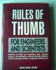 RULES OF THUMB , for Engineers and Scientists - David Fisher (5+1)5