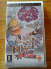 JOC PSP BUZZ! BRAIN BENDER SIGILAT ORIGINAL / STOC REAL / by DARK WADDER foto