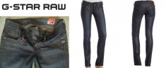 G Star ELECT STRECH JEANS WMN, Blugi Femei Material STRECH. Marime W34 / L34 de blug Produse noi ORIGINALE, REDUSE! Magazin OUTLET. foto