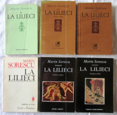 LA LILIECI -Cartea I+II+III+IV+V+VI, 6 vol., Marin Sorescu, 1973 -&amp;#039;98. Carti noi foto