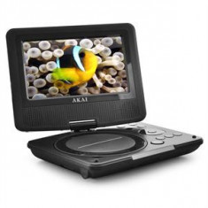 Car DVD Player Akai ACVDS727 18cm display MPEG4 USB SD foto