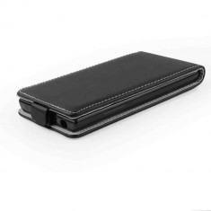Husa Samsung Galaxy Pocket 2 G110H Flip Case Slim Inchidere Magnetica Black foto